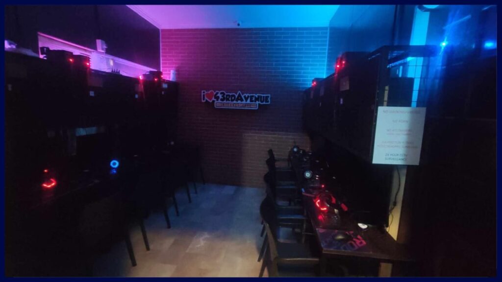 43rd avenue internet cafe bacoor computer shop