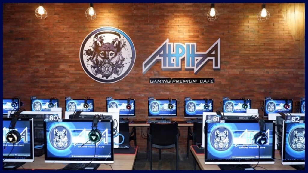 Alpha gaming premium cafe